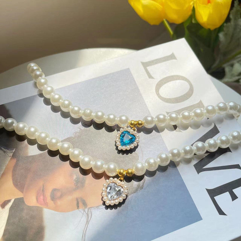 Pet Crystal Pendant Necklace