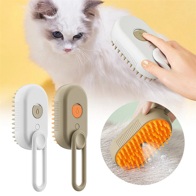 3 In 1 Electric Spray Pet Grooming Comb