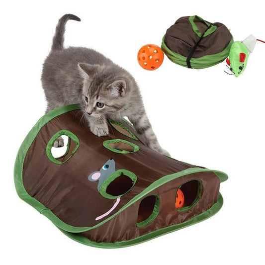 Cute Pet Cat Interactive Toy