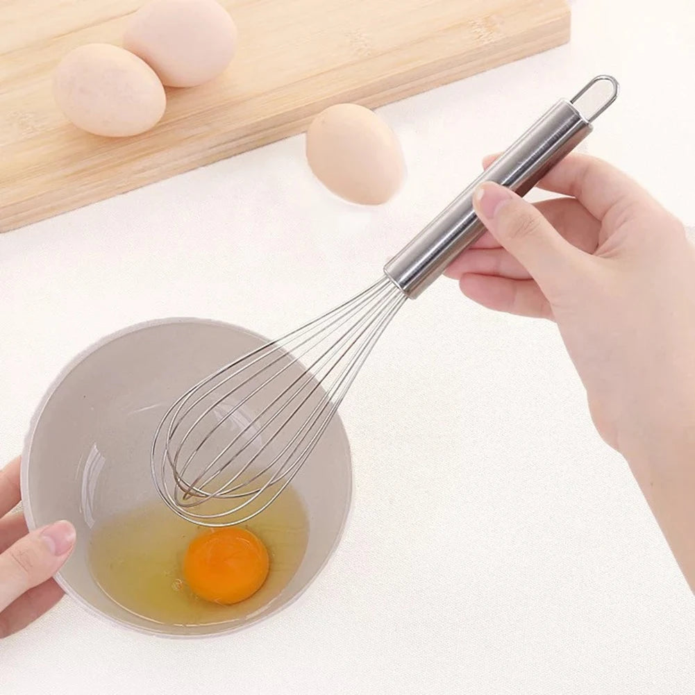 Stainless Steel Manual Egg Beater Mixer