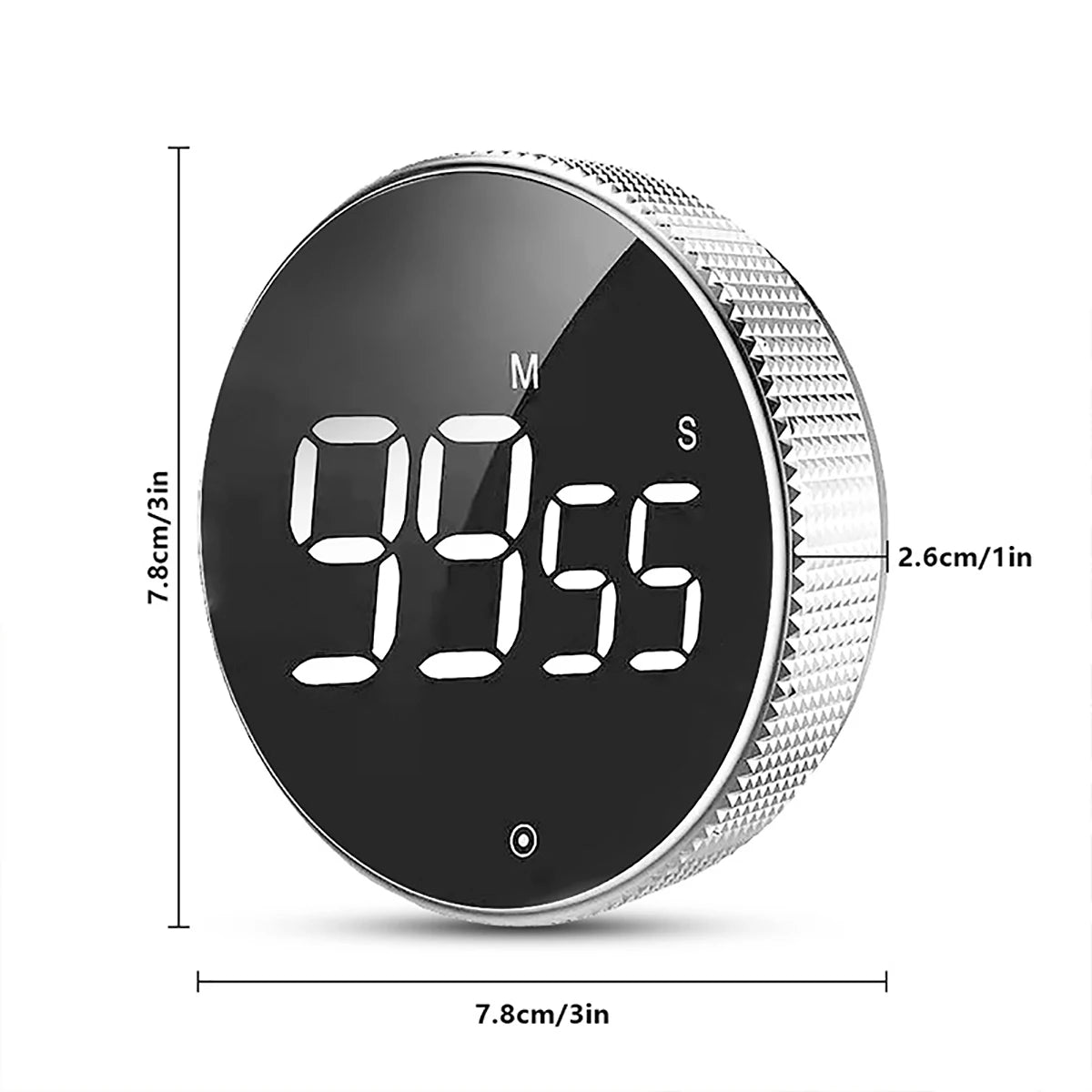 LED Display Magnetic Countdown Counted Timer