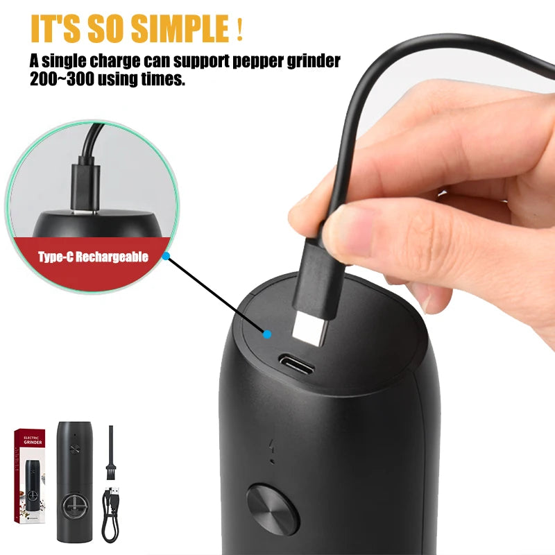 Automatic Pepper Grinder