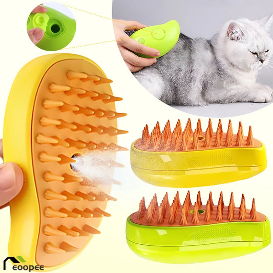 Electric Spray Cat Hair Brush