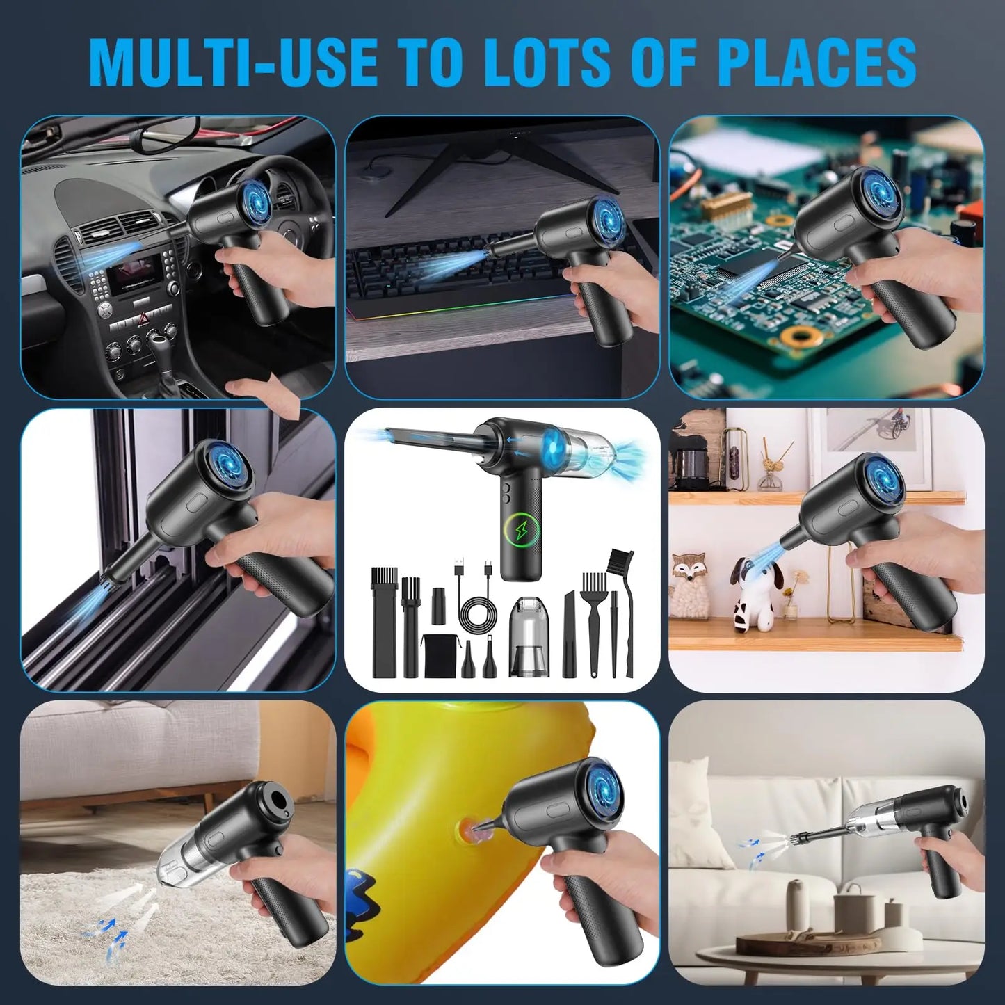 3 in 1 Compressed Air Duster