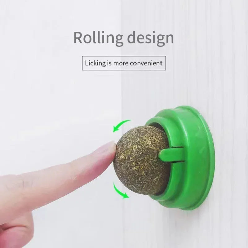 Rotatable Catnip Ball Toy
