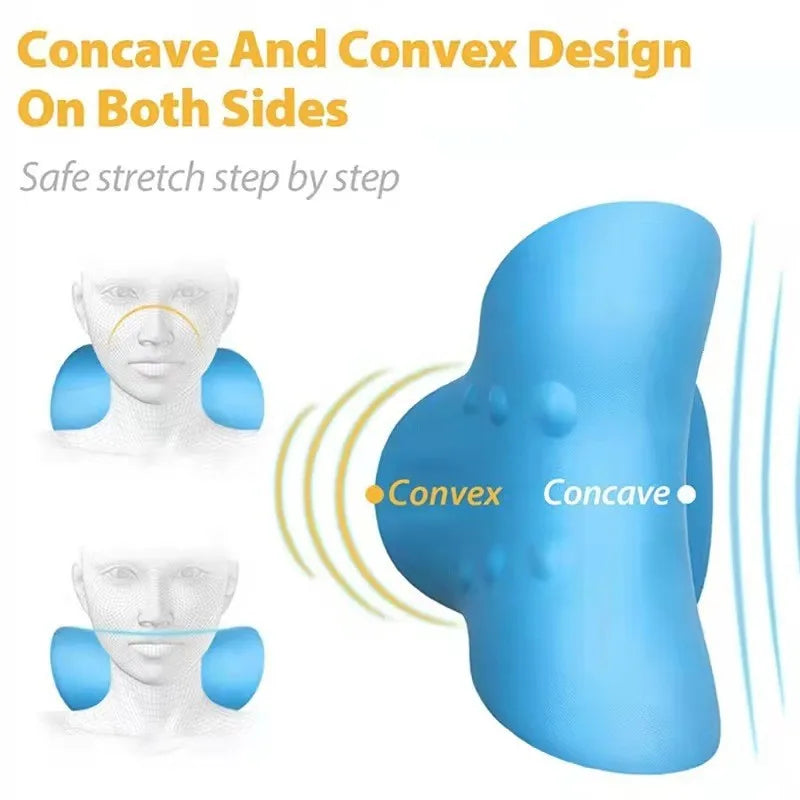 Neck Shoulder Massage Stretcher Pillow
