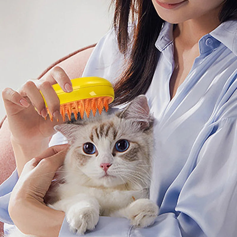Electric Spray Cat Hair Brush
