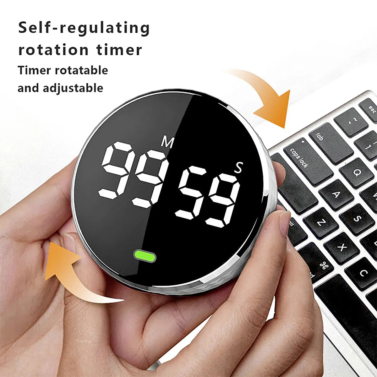 LED Display Magnetic Countdown Counted Timer