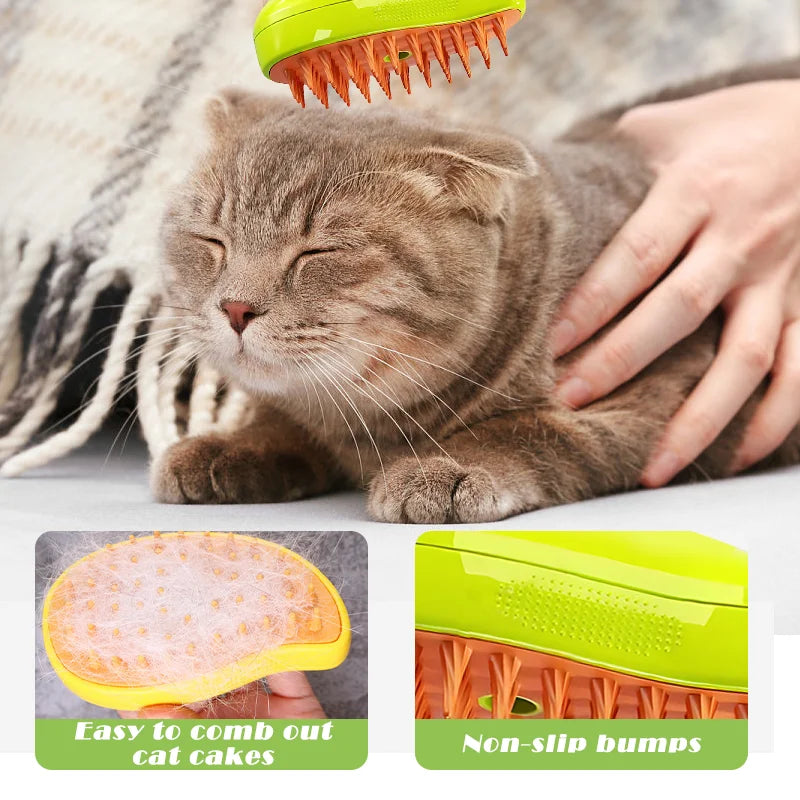 Electric Spray Cat Hair Brush
