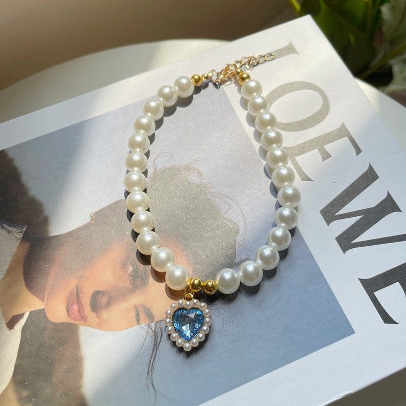 Pet Crystal Pendant Necklace