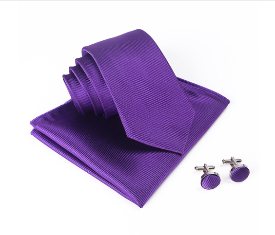 Silk Mens Neck Tie Set