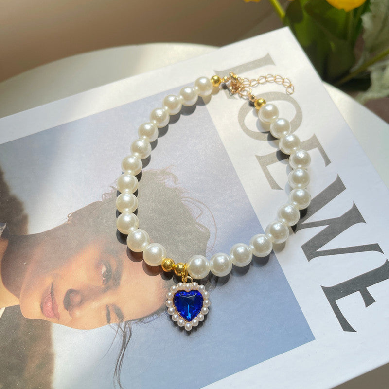 Pet Crystal Pendant Necklace