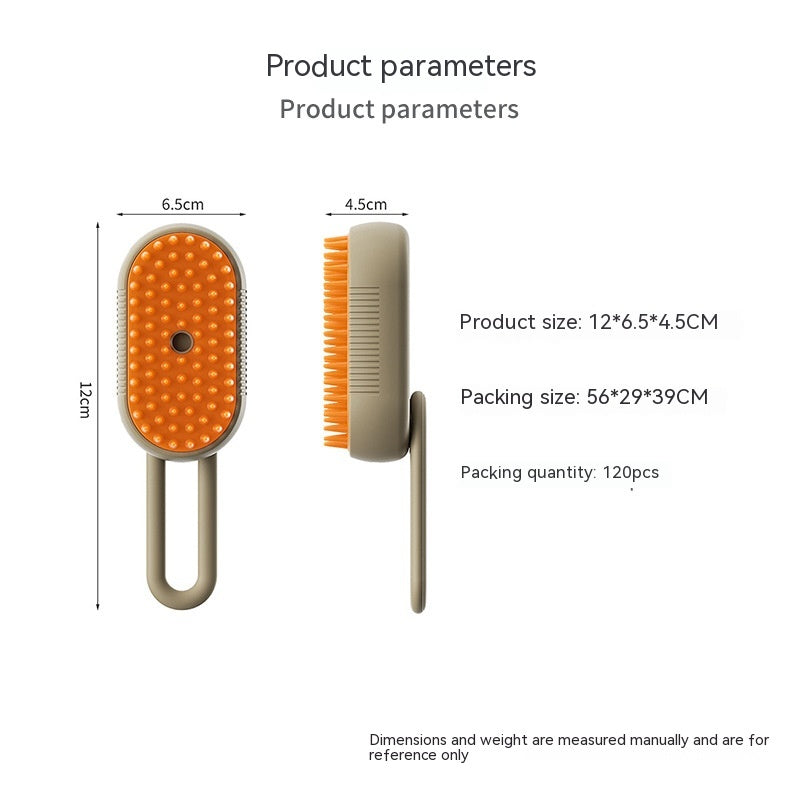 3 In 1 Electric Spray Pet Grooming Comb