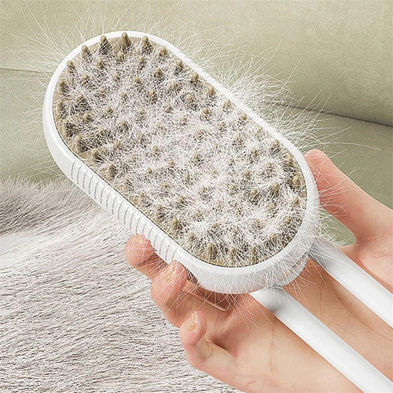 3 In 1 Electric Spray Pet Grooming Comb