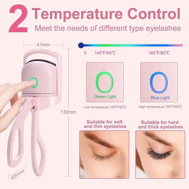 Portable Heated Eyelashes Curler
