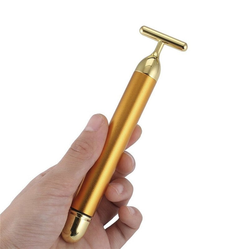 Gold T Beauty Bar Facial Roller