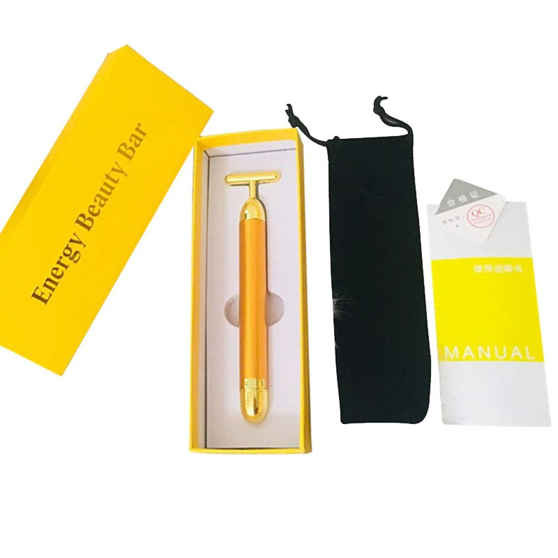 Gold T Beauty Bar Facial Roller