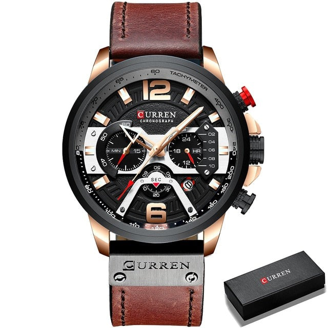 Military Chronograph Wristwatch