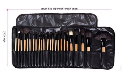 24 PCs Makeup Brush With Horse Hair