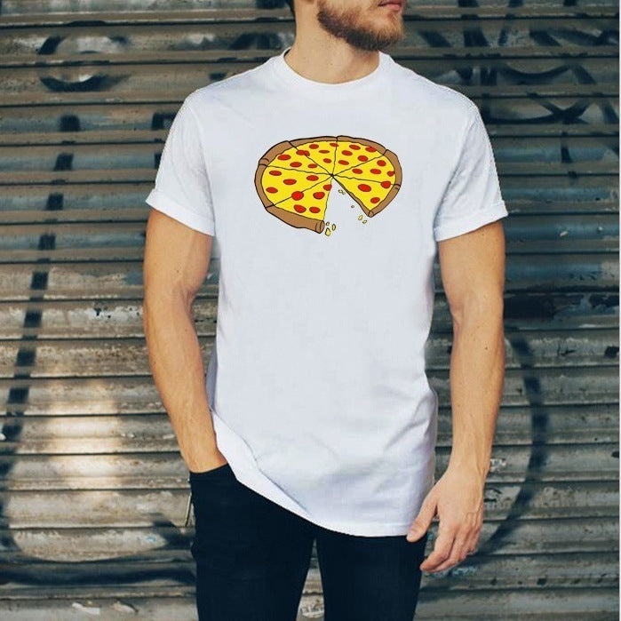 Family Matching Cute Pizza Short Sleeve T-Shirts