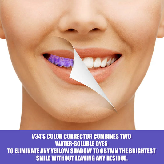 V34 Foaming Whitening Toothpaste