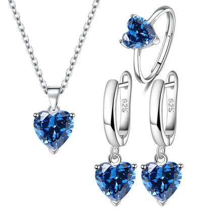 925 Sterling Silver Jewelry Set