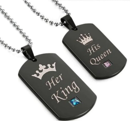 Her King His Queen Bracelet Set