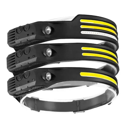 COB LED Sensor Head Lamp