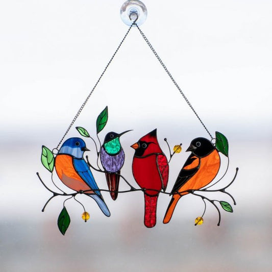 Decorative Artificial Bird Pendant for Garden Décor