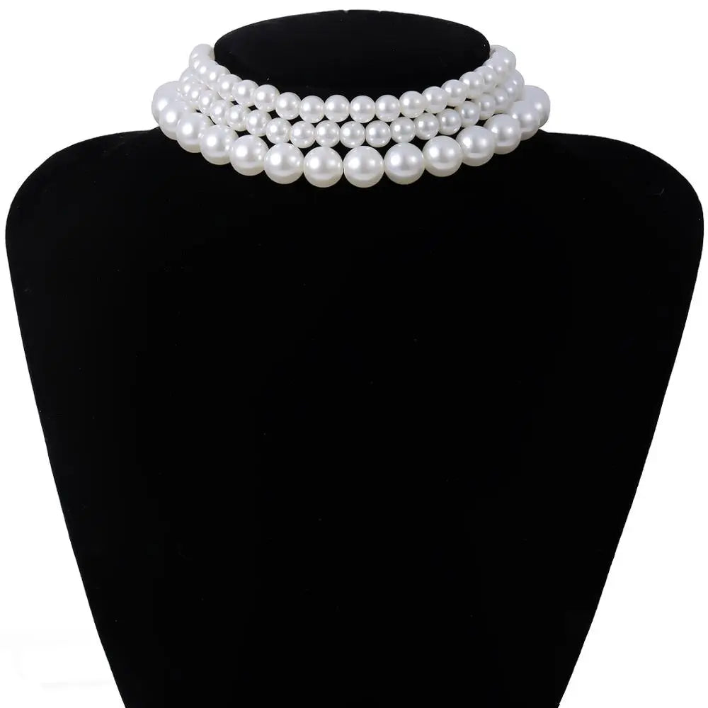 Ladies Wedding Short Clavicle Necklace