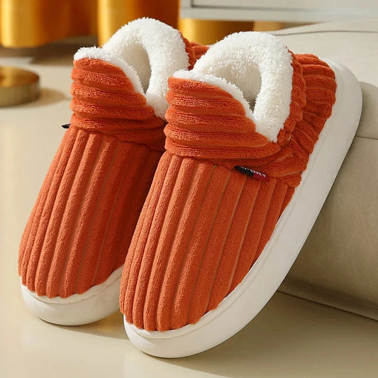 Ladies Warm Fluffy Shoes