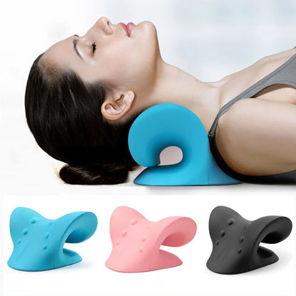 Neck Shoulder Massage Stretcher Pillow