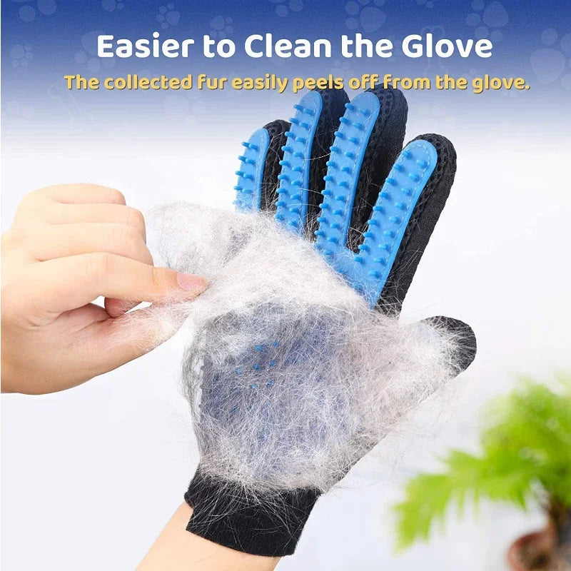 Pet Grooming Glove Kit