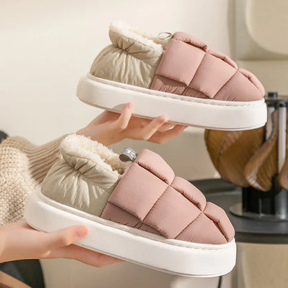 Ladies Warm Fluffy Shoes