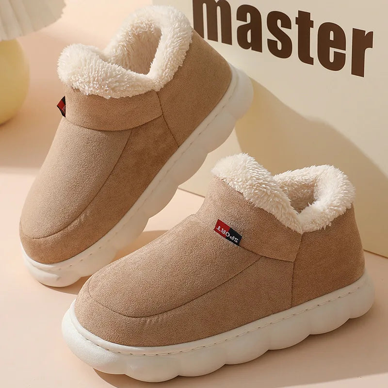 Ladies Warm Fluffy Shoes