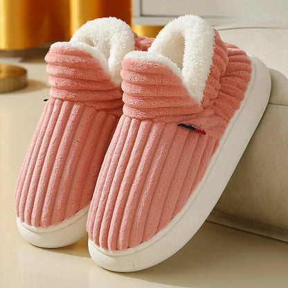 Ladies Warm Fluffy Shoes