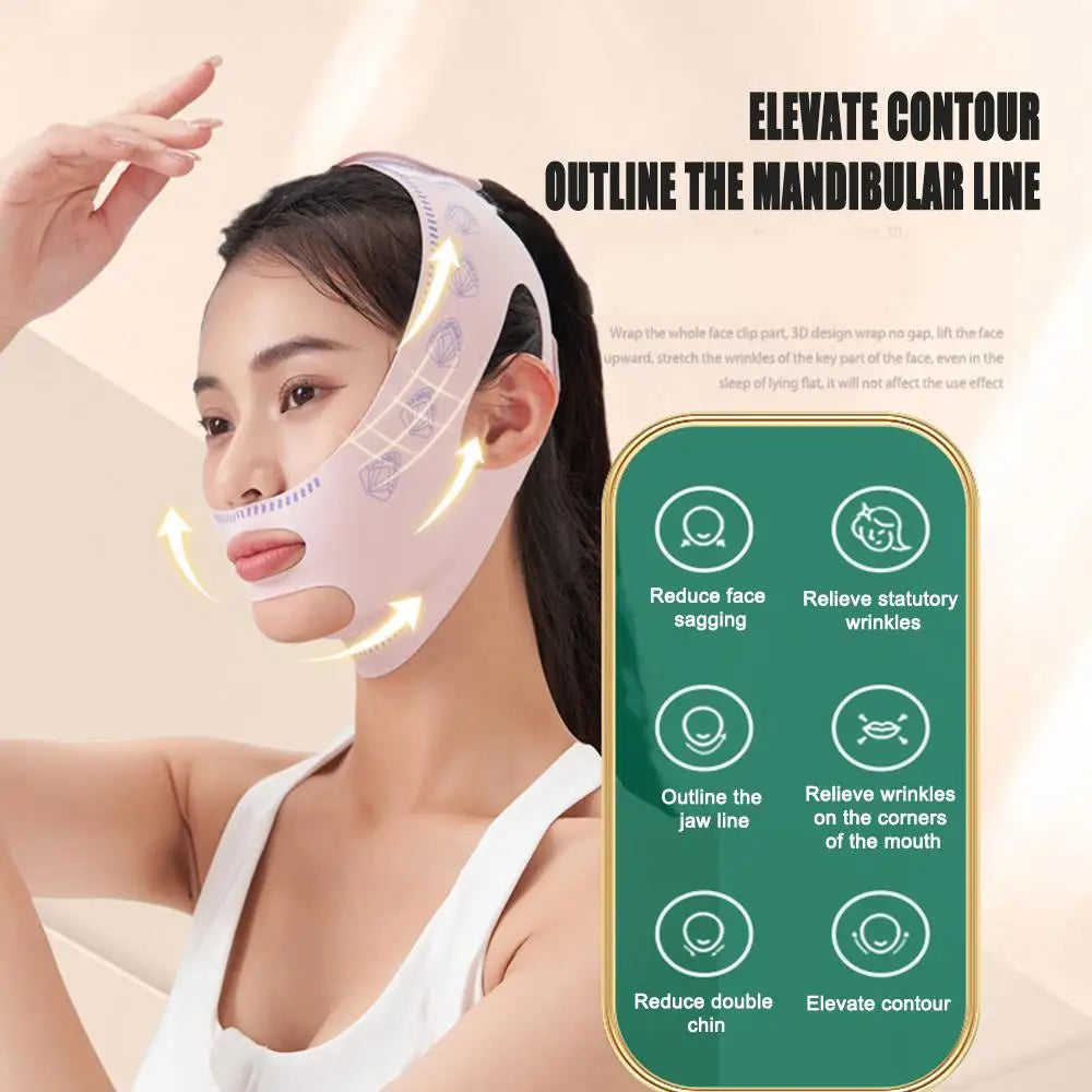 Mask Face Chin Cheek Slimming Bandage