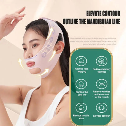 Mask Face Chin Cheek Slimming Bandage