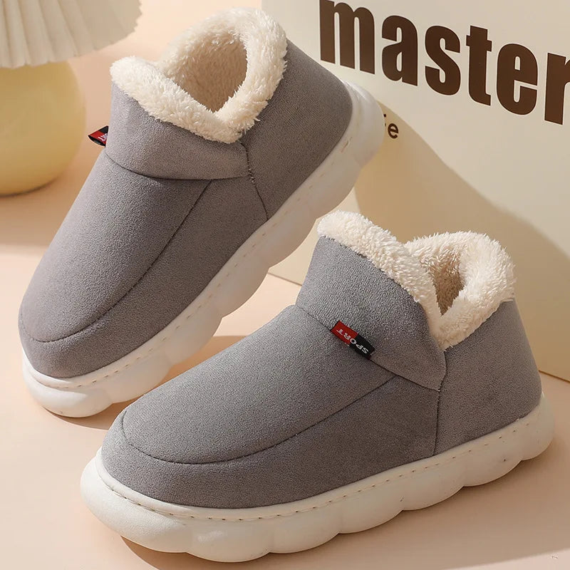 Ladies Warm Fluffy Shoes