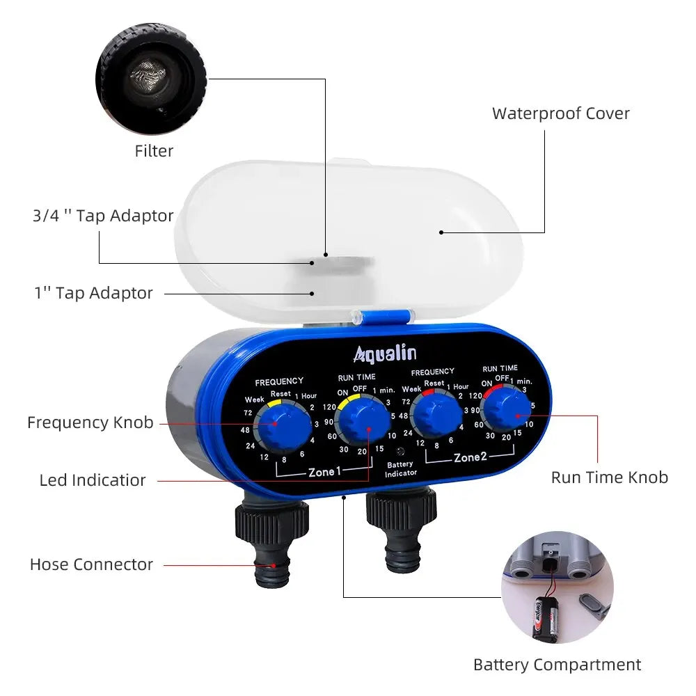 Automatic Watering Four Dials Water Timer