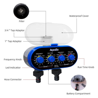 Automatic Watering Four Dials Water Timer