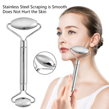 Stainless Steel Facial Roller