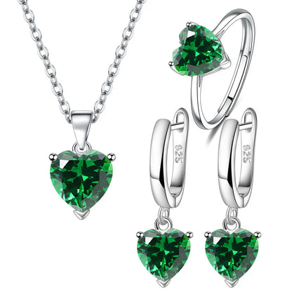 925 Sterling Silver Jewelry Set