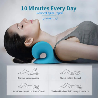 Neck Shoulder Massage Stretcher Pillow