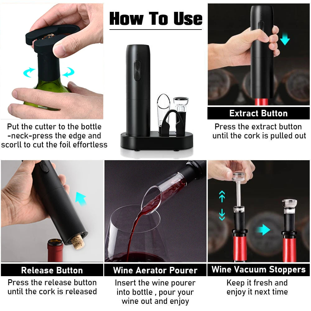 Electric Wine Bottle Opener