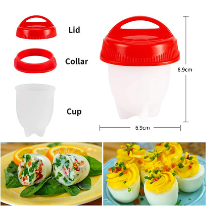 Non-stick Silicone Egg Cook Cups