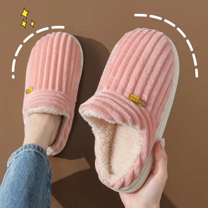 Ladies Warm Fluffy Shoes