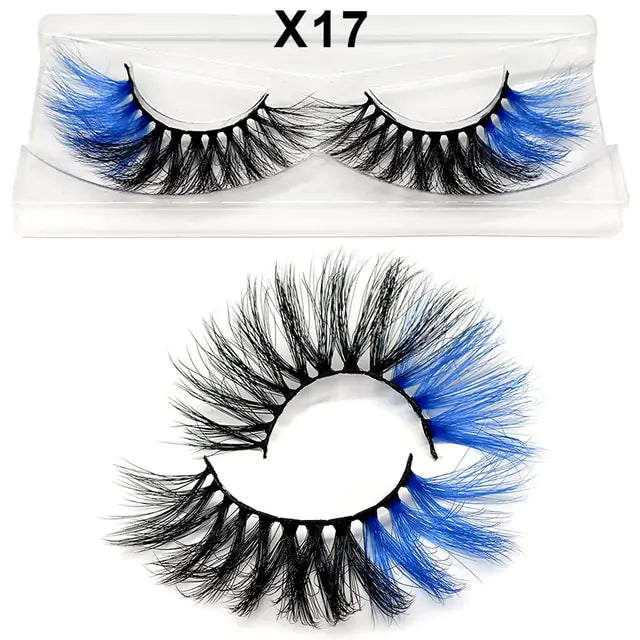 Two Color Mixed Eyelashes