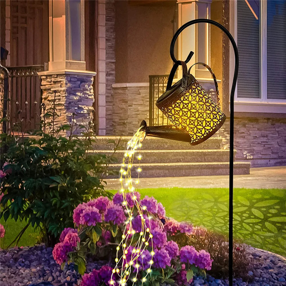 Waterproof Hanging Waterfall Lamp