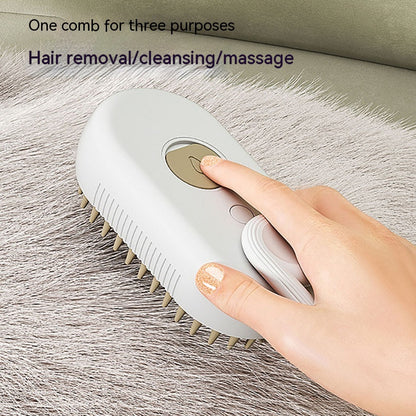3 In 1 Electric Spray Pet Grooming Comb